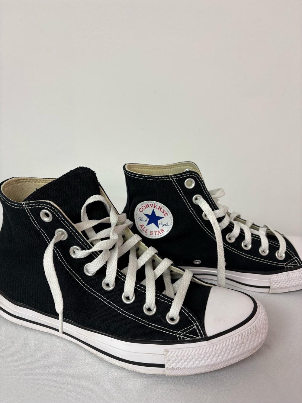 Converse Chuck Taylor All Star High Top Black Sneakers Women’s 9 Men’s 7